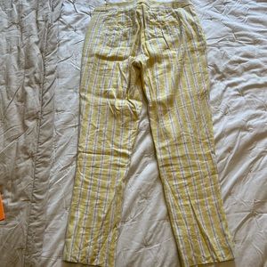 Banana Republic linen blend Avery trouser